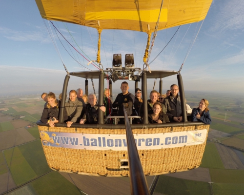 Ballonvaart Middenmeer naar Oudesluis